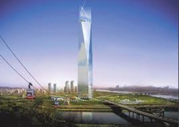 Hyundai Global Business Center (Seoul, Hàn Quốc) Chiều cao: 539,8m Tòa nhà dự kiến sẽ được hoàn thành vào năm 2016 gồm 118 tầng, 8 tầng trong số đó nằm dưới lòng đất. Ngoài ra, bên trong tòa nhà có thể sẽ có một bảo tàng rộng rãi.