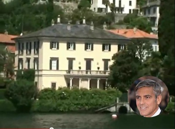 Nam diễn viên kiêm đạo diễn George Clooney thường tổ chức các bữa tiệc linh đình cùng với bạn bè của mình tại biệt thự được xây từ thế kỷ 18 ở phía Bắc nước Ý. Biệt thự nhìn ra hồ Como này được định giá khoảng 40 triệu USD.