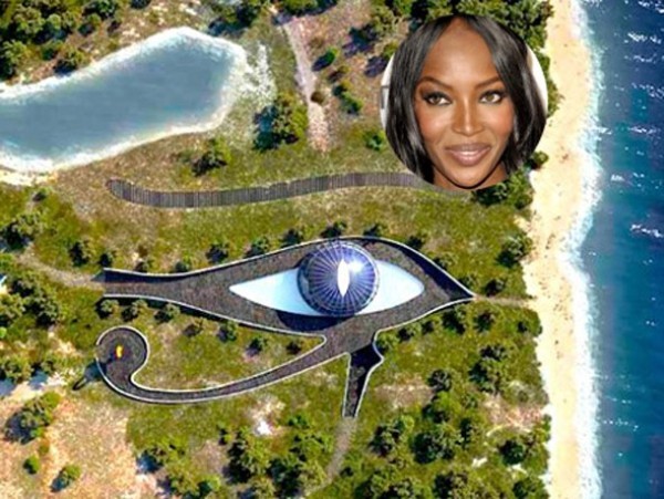 Người mẫu da màu Naomi Campbell nhận được khu nhà nghỉ trên một hòn đảo ở Thổ Nhĩ Kỳ từ người bạn trai của cô là tỷ phú Nga Vladislav Doronin. Khu nhà có 25 phòng ngủ và được thiết kế có hình dạng giống như đôi mắt của thần Horus (Ai Cập).