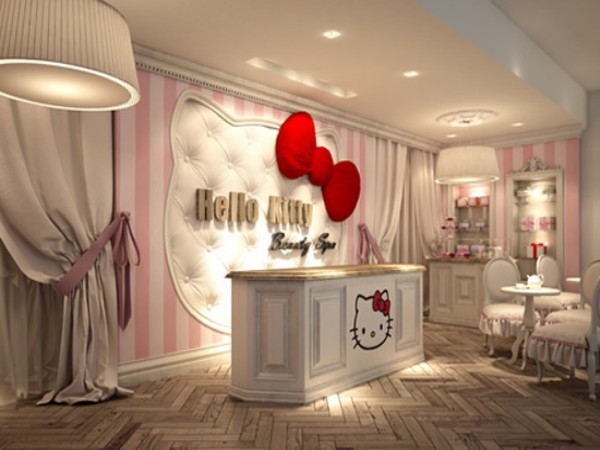 Nằm ở trung tâm thị trấn Jumeirah của Dubai giàu có, khu spa Hello Kitty vừa được mở cửa vào tháng trước nhưng đã được mệnh danh là khu spa đáng yêu nhất thế giới.