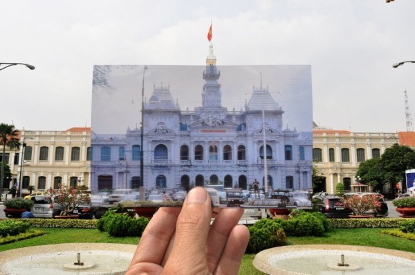Tòa thị chính Sài Gòn, năm 1960.