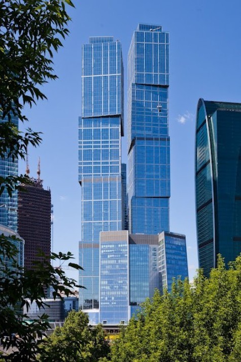8. Capital City St Petersburg Tower (Moscow, Nga) – 257m Tháp Capital City St Petersburg là một tòa nhà nằm trong khu tổ hợp ở Trung tâm Thương mại Quốc tế Moscow City tại Moscow. Với 65 tầng, Tòa nhà này có khu văn phòng, nhà ở, nhà hàng.