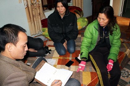 Ngay sau đó ít ngày, 2 chị đã nhanh chóng làm các thủ tục để khởi kiện UBND huyện Tiên Lãng về tội hủy hoại tài sản.