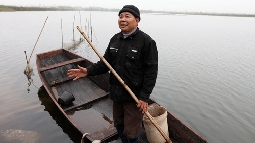 Ông Lương Văn Trong, Phó chủ tịch Hội nuôi trồng thủy sản.