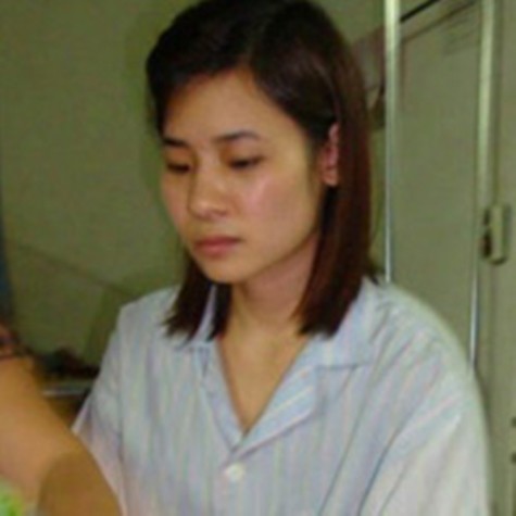 Chị Lê Thị Lý - nạn nhân của bạo lực gia đình.