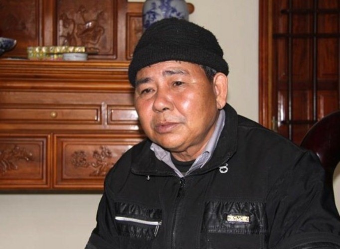 Ông Lương Văn Trong, Phó chủ tịch Liên chi hội Nuôi trồng Thủy sản nước lợ huyện Tiên Lãng.