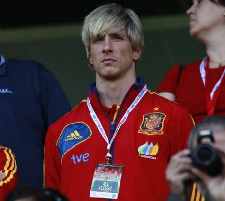Torres vẫn có tên trong danh sách ĐT Tây Ban Nha dự EURO 2012 (Ảnh: AP)