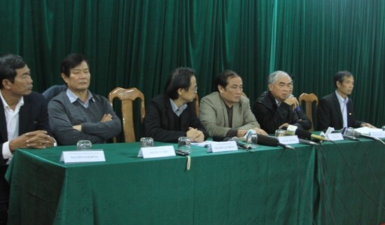 Phó chủ tịch Phạm Hùng Dũng là người thay mặt lãnh đạo VFF phát biểu nhiều nhất