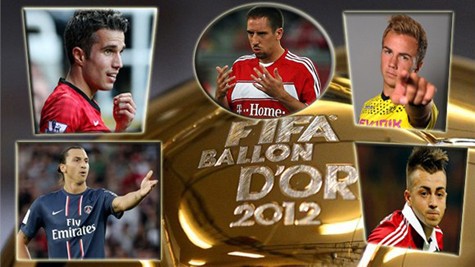 Không Messi và Ronaldo, ai có cơ hội đoạt QBV 2013?