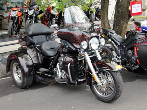 Vẻ đẹp Harley Davidson Trikebike.