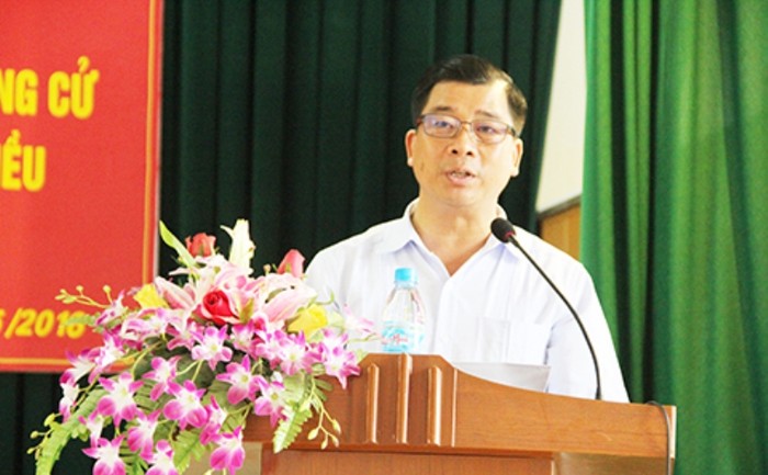 Ông Hà Hải Dương Chủ tịch UBND Thị xã Đông Triều, Quảng Ninh. Ảnh quangninh.gov.vn