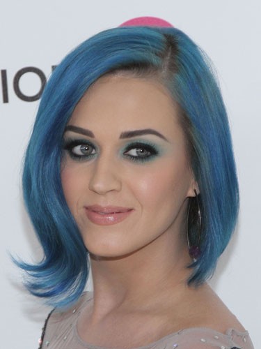 Màu tóc quá cá tính và nổi bật của Katy Perry