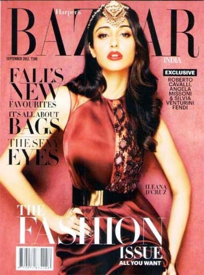 Illeana D'Cruz xuất hiện với sắc nâu bí ẩn, quyến rũ trên trang bìa Harper's Bazaar tại Ấn Độ.