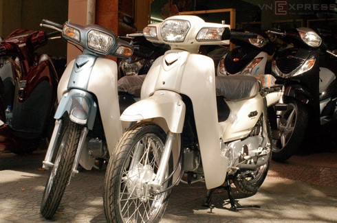 Honda Super Cub 110 đời 2013 đã có mặt tại Việt Nam.