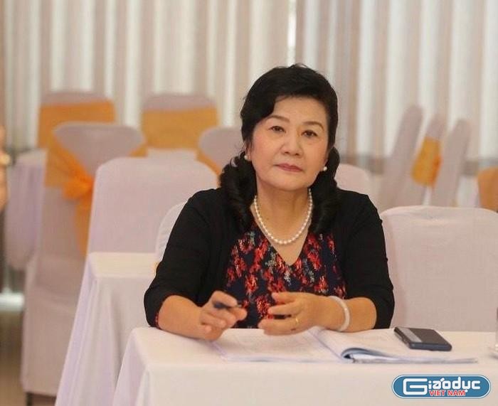 Bà Ninh Thị Hồng, Phó chủ tịch Hội Bảo vệ Quyền trẻ em Việt Nam. Ảnh: NVCC