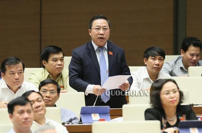 Tiến sĩ Lưu Bình Nhưỡng - Phó Trưởng Ban Dân nguyện thuộc Ủy ban thường vụ Quốc hội. Ảnh: Quochoi.vn