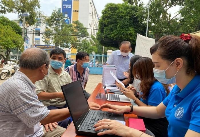 Công tác tư vấn người dân tham gia Bảo hiểm xã hội tại Bà Rịa - Vũng Tàu rất quan tâm.