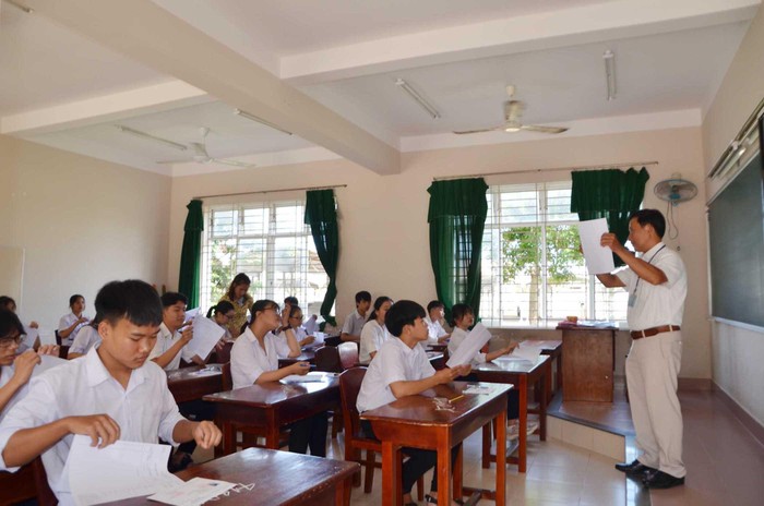 Năm học 2022-2023, học sinh cấp Trung học cơ sở tại Bà Rịa - Vũng Tàu sẽ được hỗ trợ 100% học phí bằng với mức thu học phí công lập theo quy định. Ảnh: baobariavungtau.com.vn