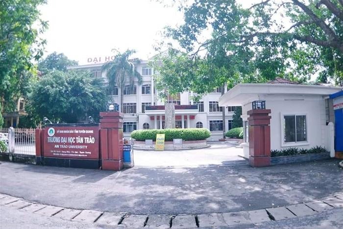 Trường đại học Tân Trào. Ảnh: webside nhà trường