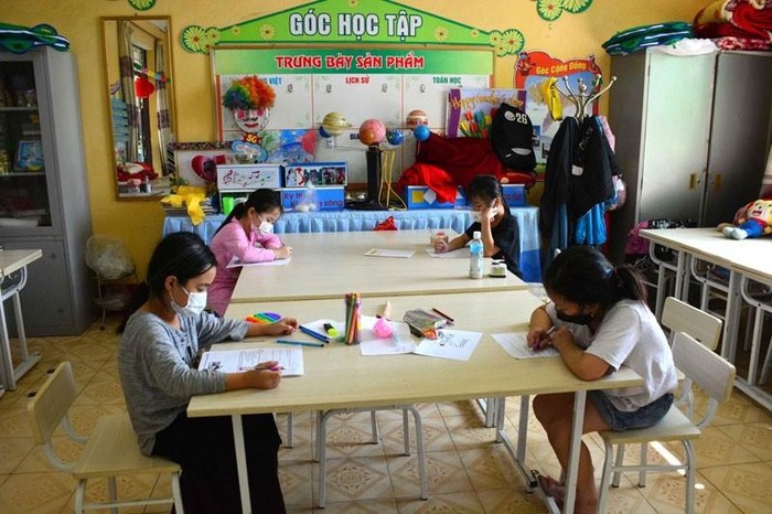 Từ ngày 1/1/2023, trẻ mầm non là con công nhân ở Nam Định sẽ được hỗ trợ 160 nghìn đồng/tháng. Ảnh minh hoạ: Báo Nhân dân