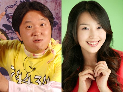 Dù không 'điển trai' nhưng nghệ sĩ hài Jung Hyung Don cũng có một người vợ rất xinh đẹp.