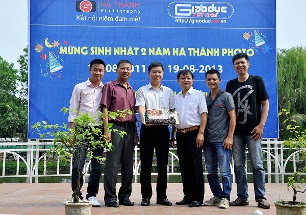 TBT báo Giáo dục Việt Nam - Nguyễn Tiến bình chúc mừng buổi sinh nhật 2 năm của CLB
