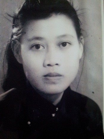 Bà Lê Thi năm 19 tuổi
