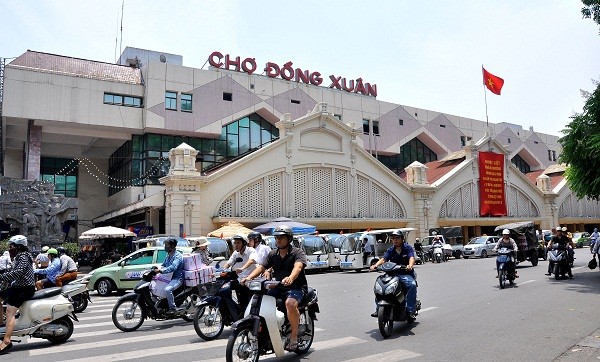 Chợ Đồng Xuân….