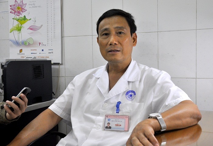 PGS.TS Trần An - Phó Giám đốc bệnh viện mắt Trung Ương chia sẻ về bệnh đau mắt đỏ đang bùng phát trong thời gian qua