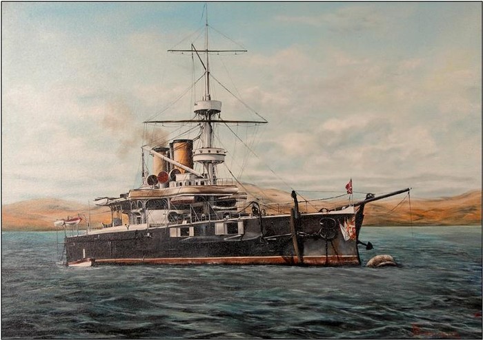 Chiến hạm St. George của Hải quân Mỹ ở Sevastopol