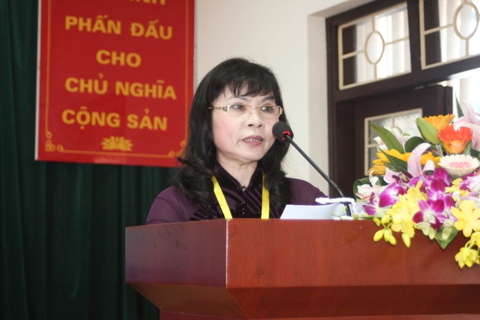 Phó Giáo sư, Tiến sĩ Nguyễn Phương Nga Giám đốc Trung tâm Kiểm định Chất lượng Giáo dục (ảnh Trinh Phúc).