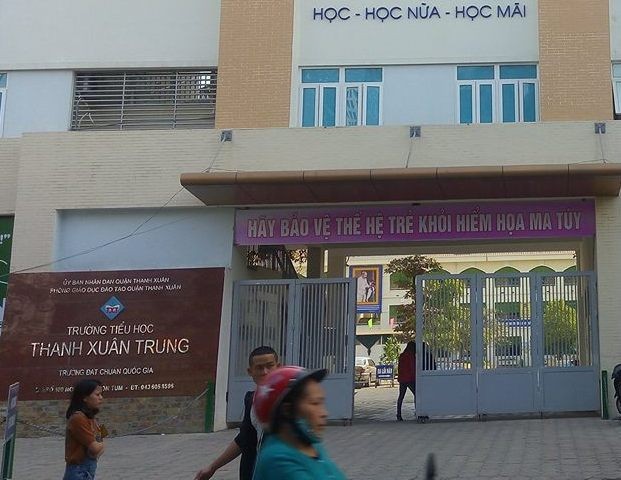 Trường tiểu học Thanh Xuân Trung đang thực hiện giảng dạy 3 chương trình ngoại ngữ (ảnh Trinh Phúc).