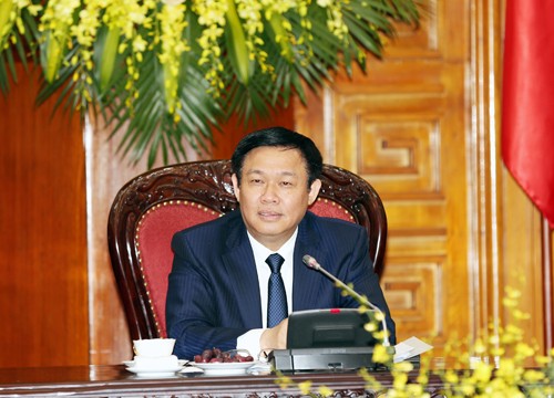 Phó Thủ tướng Chính phủ Vương Đình Huệ (ảnh: VGP/Thành Chung).