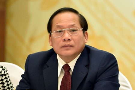 Bộ trưởng Bộ Thông tin và Truyền thông, ông Trương Minh Tuấn. ( Ảnh: VGP/Nhật Bắc).
