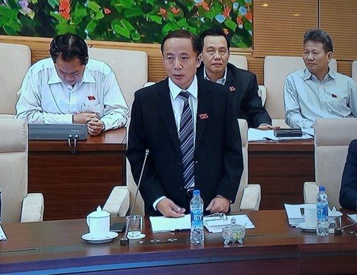 Ông Nguyễn Văn Thân, Chủ tịch Hiệp hội doanh nghiệp nhỏ và vừa Việt Nam (ảnh Trinh Phúc).