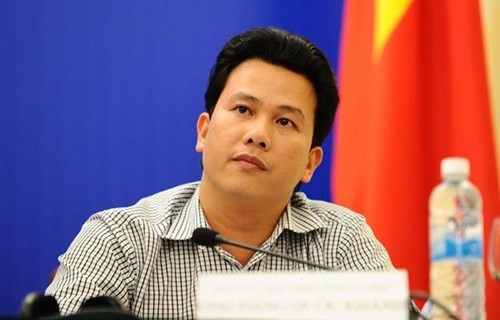 Chủ tịch tỉnh Hà Tĩnh - ông Đặng Quốc Khánh (ảnh nguon vietnamnet).