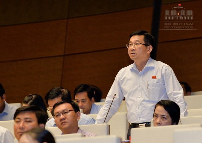 Ông Dương Ngọc Hải - người có phát biểu tại Quốc hội gây bức xúc trong xã hội (ảnh nguồn quochoi.vn).