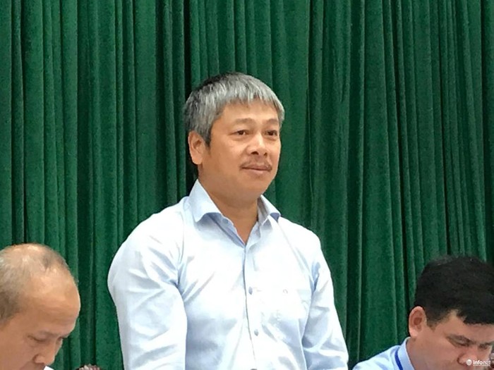Ông Vũ Duy Tuấn - Phó Giám đốc Sở Kế hoạch và Đầu tư Hà Nội (ảnh Như Hải).