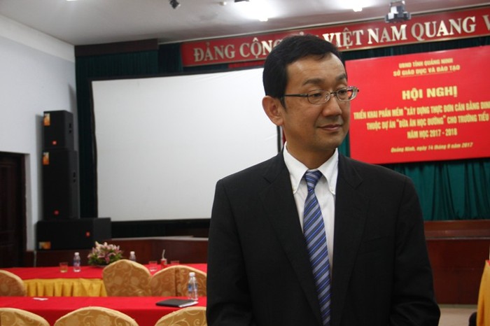 Ông Tatsuo Ebi – Giám đốc Công ty Ajinomoto Việt Nam (ảnh Như Hải).