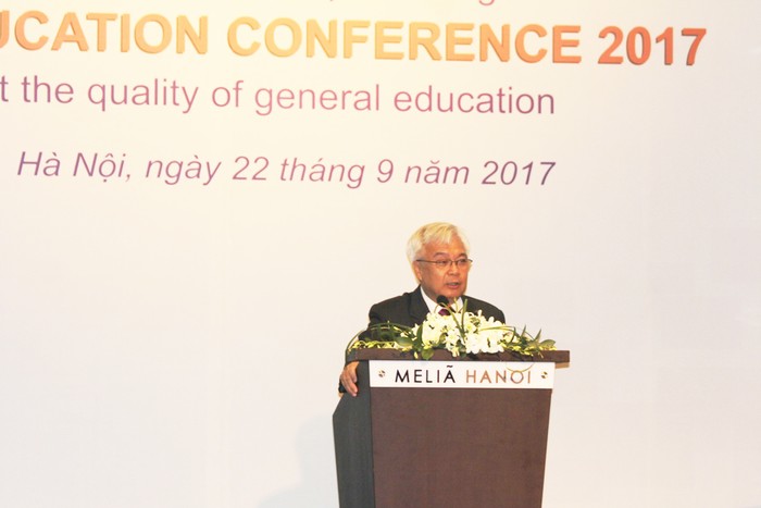 Ông Phan Thanh Bình, Chủ nhiệm Ủy ban Văn hóa Giáo dục Thanh niên, Thiếu niên, Nhi đồng của Quốc hội (ảnh Trinh Phúc).