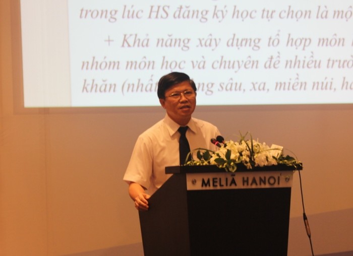 Ông Phạm Văn Hùng, Giám đốc Sở Giáo dục và Đào tạo tỉnh Thừa Thiên Huế (ảnh Trinh Phúc).