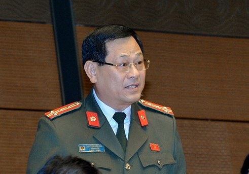 Đại biểu Nguyễn Hữu Cầu đoàn Nghệ An (ảnh quochoi.vn).