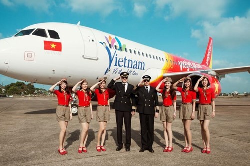 Mục tiêu đề án nhằm phát triển mạng đường bay quốc tế giữa Việt Nam và các thị trường trọng điểm (ảnh minh họa nguồn vietjet air).