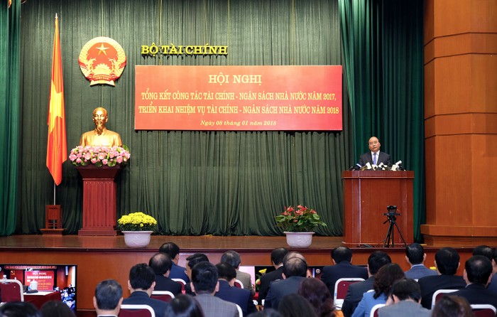Thủ tướng Chính phủ Nguyễn Xuân Phúc phát biểu tại Hội nghị - Ảnh: VGP/Quang Hiếu