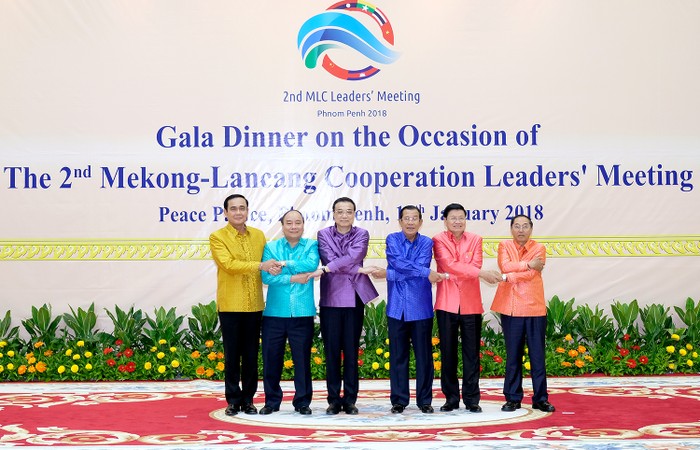 Các nhà lãnh đạo tại Gala Dinner trong khuôn khổ hội nghị. Ảnh: VGP/Quang Hiếu.