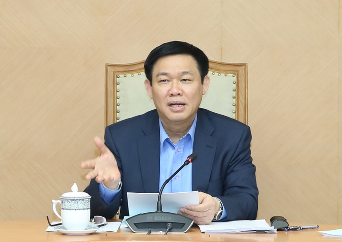 Phó Thủ tướng Vương Đình Huệ làm Tổ trưởng Tổ công tác (ảnh chinhphu.vn).