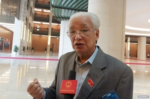 Tiến sĩ Cao Sỹ Kiêm – nguyên Thống đốc Ngân hàng Nhà nước (ảnh Ngọc Quang).