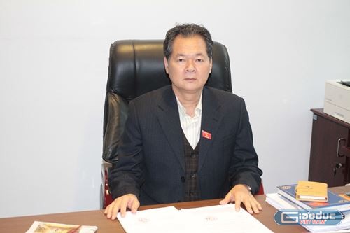 Ông Trương Minh Hoàng, Phó Chủ nhiệm Ủy ban Pháp luật của Quốc hội (ảnh Bạch Đằng).