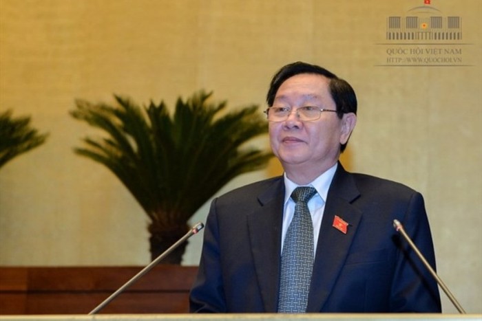 Bộ trưởng Bộ Nội vụ - ông Lê Vĩnh Tân làm Tổ trưởng Tổ công tác (ảnh quochoi.vn).