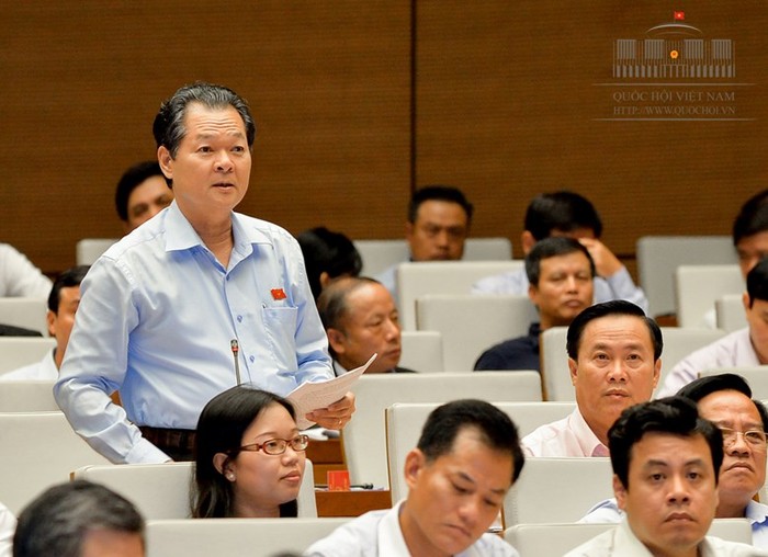 Ông Trương Minh Hoàng, Phó Chủ nhiệm Ủy ban Pháp luật của Quốc hội (ảnh quochoi.vn).